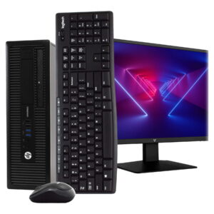 Computador de Mesa HP Core i5 – 4ª Geração | 8GB RAM | 500GB HD