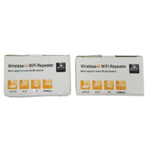 Repetidor Wi-Fi Turbo 600Mbps 2.4GHz Sinal Forte Preto