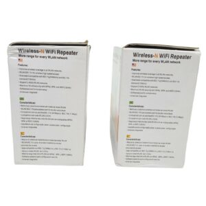 Repetidor Wi-Fi Turbo 600Mbps 2.4GHz Sinal Forte Preto